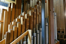 Abbau und Verkleidung der "Lötzerich Orgel" in Sankt Crescentius (Foto:Karl-Franz Thiede)